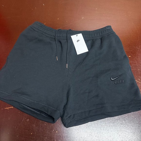 Nike Other - Nike Mens Black Sportswear Air French Terry Standard Fit Drawcord Sweat Shorts